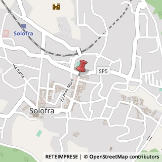 Mappa Via Felice de Stefano, 108, 83029 Solofra, Avellino (Campania)