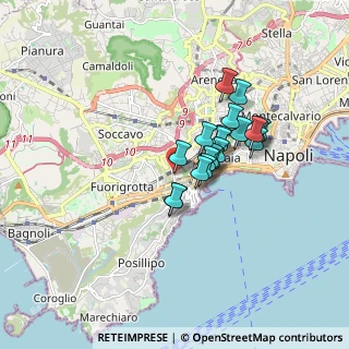 Mappa Via Alessandro Manzoni, 80134 Napoli NA, Italia (1.33)