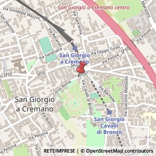 Mappa Corso Roma, 51, 80046 San Giorgio a Cremano, Napoli (Campania)