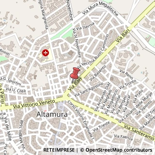 Mappa Via Bari, 19, 70022 Altamura, Bari (Puglia)