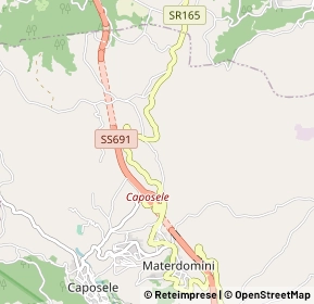 Mappa Località Petazze, 83040 Caposele AV, Italia (1.05385)
