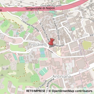 Mappa Via Pisciarelli, 60/A, 80078 Pozzuoli, Napoli (Campania)