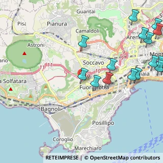 Mappa Via Cupa, 80125 Napoli NA, Italia (3.08067)