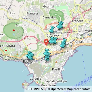 Mappa Via Cupa, 80125 Napoli NA, Italia (1.61231)