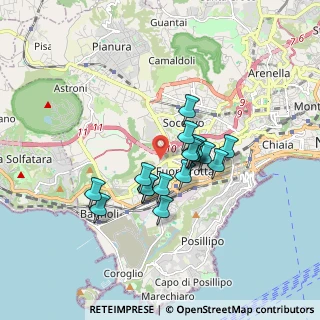 Mappa Via Cupa, 80125 Napoli NA, Italia (1.36588)