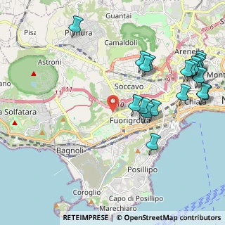 Mappa Via Cupa, 80125 Napoli NA, Italia (2.7385)