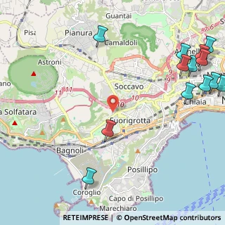 Mappa Via Cupa Terracina, 80125 Napoli NA, Italia (3.44846)