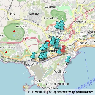 Mappa Via Cupa, 80125 Napoli NA, Italia (1.27211)