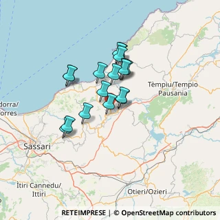 Mappa Località Bena e, 07030 Laerru SS, Italia (11)