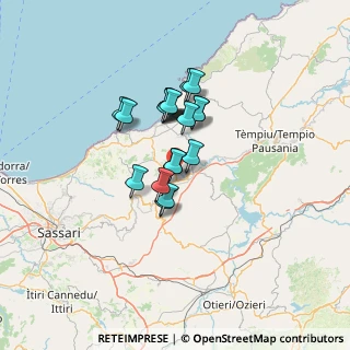 Mappa Località Bena e, 07030 Laerru SS, Italia (9.966)