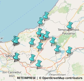 Mappa Località Bena e, 07030 Laerru SS, Italia (16.30889)
