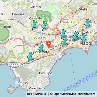 Mappa Via Consalvo, 80125 Napoli NA, Italia (2.1809090909091)