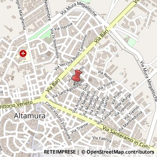 Mappa Via Pagano,  2, 70022 Altamura, Bari (Puglia)