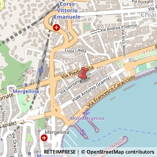 Mappa Via Giordano Bruno, 169, 80122 Napoli, Napoli (Campania)