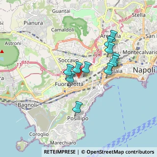Mappa A16, 80125 Napoli NA, Italia (1.54909)