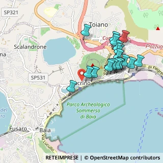 Mappa VIA PENDIO, 80078 Pozzuoli NA, Italia (1.015)