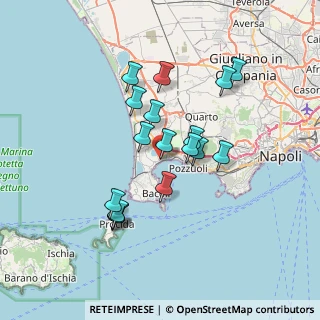 Mappa VIA PENDIO, 80078 Pozzuoli NA, Italia (6.51412)