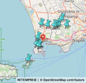 Mappa VIA PENDIO, 80078 Pozzuoli NA, Italia (6.275)