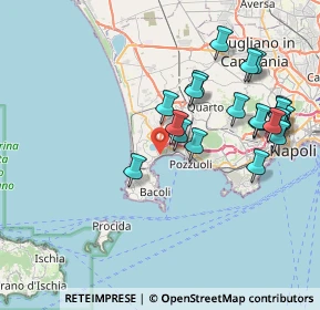 Mappa VIA PENDIO, 80078 Pozzuoli NA, Italia (8.524)