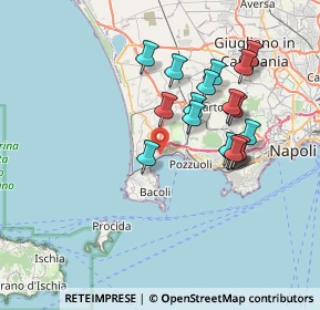 Mappa VIA PENDIO, 80078 Pozzuoli NA, Italia (7.10722)