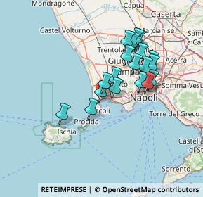 Mappa VIA PENDIO, 80078 Pozzuoli NA, Italia (12.636)