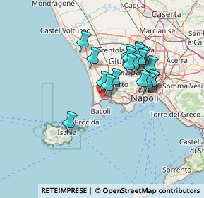 Mappa VIA PENDIO, 80078 Pozzuoli NA, Italia (12.443)