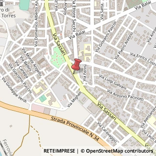 Mappa Via Sassari, 76 C, 07046 Porto Torres, Sassari (Sardegna)