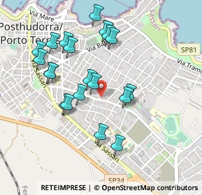 Mappa Viale delle Vigne, 07046 Porto Torres SS, Italia (0.4935)