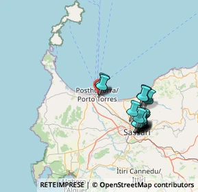 Mappa Viale delle Vigne, 07046 Porto Torres SS, Italia (14.419)