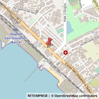 Mappa Corso San Giovanni a Teduccio, 533, 80146 Napoli, Napoli (Campania)