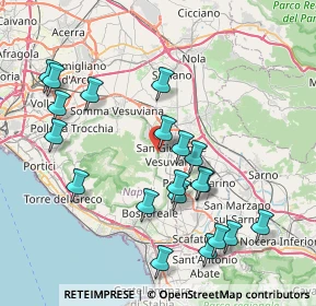 Mappa Via Palomba, 80047 San Giuseppe Vesuviano NA, Italia (9.0115)