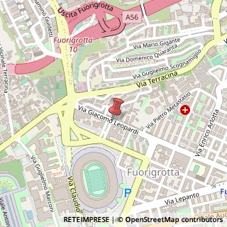 Mappa Via Giacomo Leopardi,  215, 80125 Napoli, Napoli (Campania)