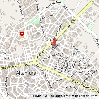 Mappa Via Garigliano, 9/A, 70022 Altamura, Bari (Puglia)
