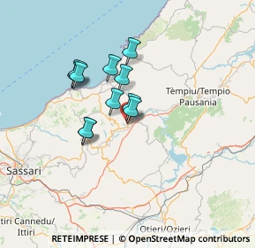 Mappa Via Cavallotti, 07034 Perfugas SS, Italia (10.76)