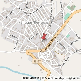 Mappa Via Cavallotti, 24, 07034 Perfugas, Sassari (Sardegna)
