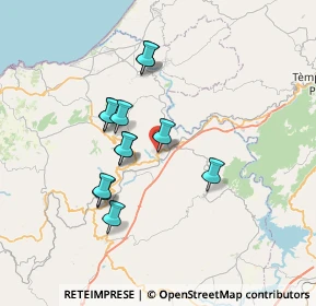 Mappa Via Cavallotti, 07034 Perfugas SS, Italia (6.38583)