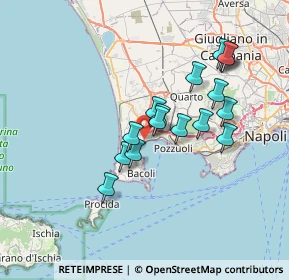 Mappa Via Italia, 80078 Pozzuoli NA, Italia (6.76706)