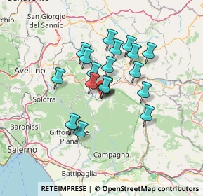 Mappa Via Giuseppe Garibaldi, 83043 Bagnoli Irpino AV, Italia (11.226)