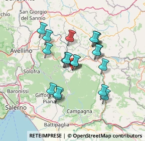 Mappa Via Giuseppe Garibaldi, 83043 Bagnoli Irpino AV, Italia (12.245)