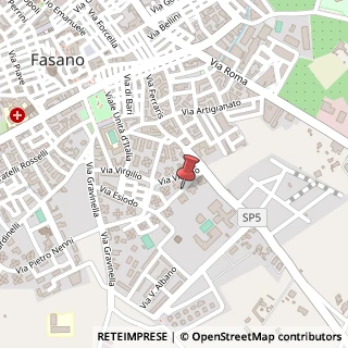 Mappa Via Marco Pacuvio, 2, 72015 Fasano, Brindisi (Puglia)