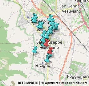 Mappa Via Torricelli, 80047 San Giuseppe Vesuviano NA, Italia (1.198)