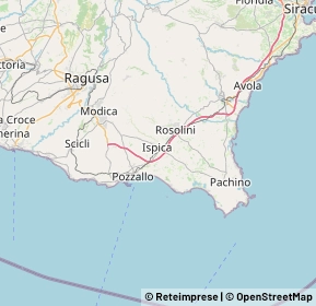 Mappa 97014 Ispica RG, Italia (16.83889)