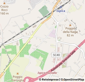 Mappa Contrada Giamporcaro, 97014 Ispica RG, Italia (0.48462)