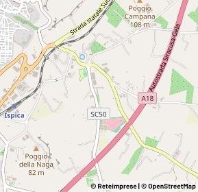 Mappa Contrada San Marco, 97014 Ispica RG, Italia (0.545)