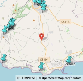 Mappa 97010 Modica RG, Italia (7.38647)