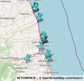 Mappa Viale Alcide De Gasperi, 63013 Grottammare AP, Italia (13.61929)