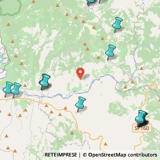 Mappa Loc. Piancornello, 53024 Montalcino SI, Italia (7.2425)