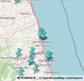 Mappa Lungomare Alcide de Gasperi, 63013 Grottammare AP, Italia (16.48846)