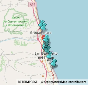 Mappa Lungomare Alcide de Gasperi, 63013 Grottammare AP, Italia (2.34)