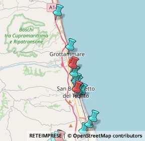 Mappa Lungomare Alcide de Gasperi, 63013 Grottammare AP, Italia (5.14118)